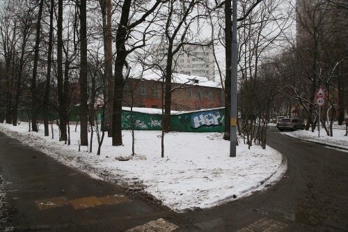 На этом месте располагалась дача Туркина (Ивановская улица у дома №16).