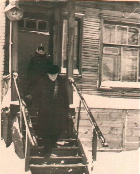 Дом №23, в котором жил академик Прянишников. Снимок 1947 года.